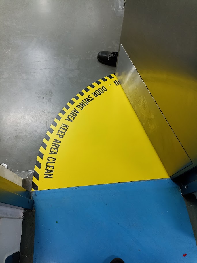 Door Swing Markings